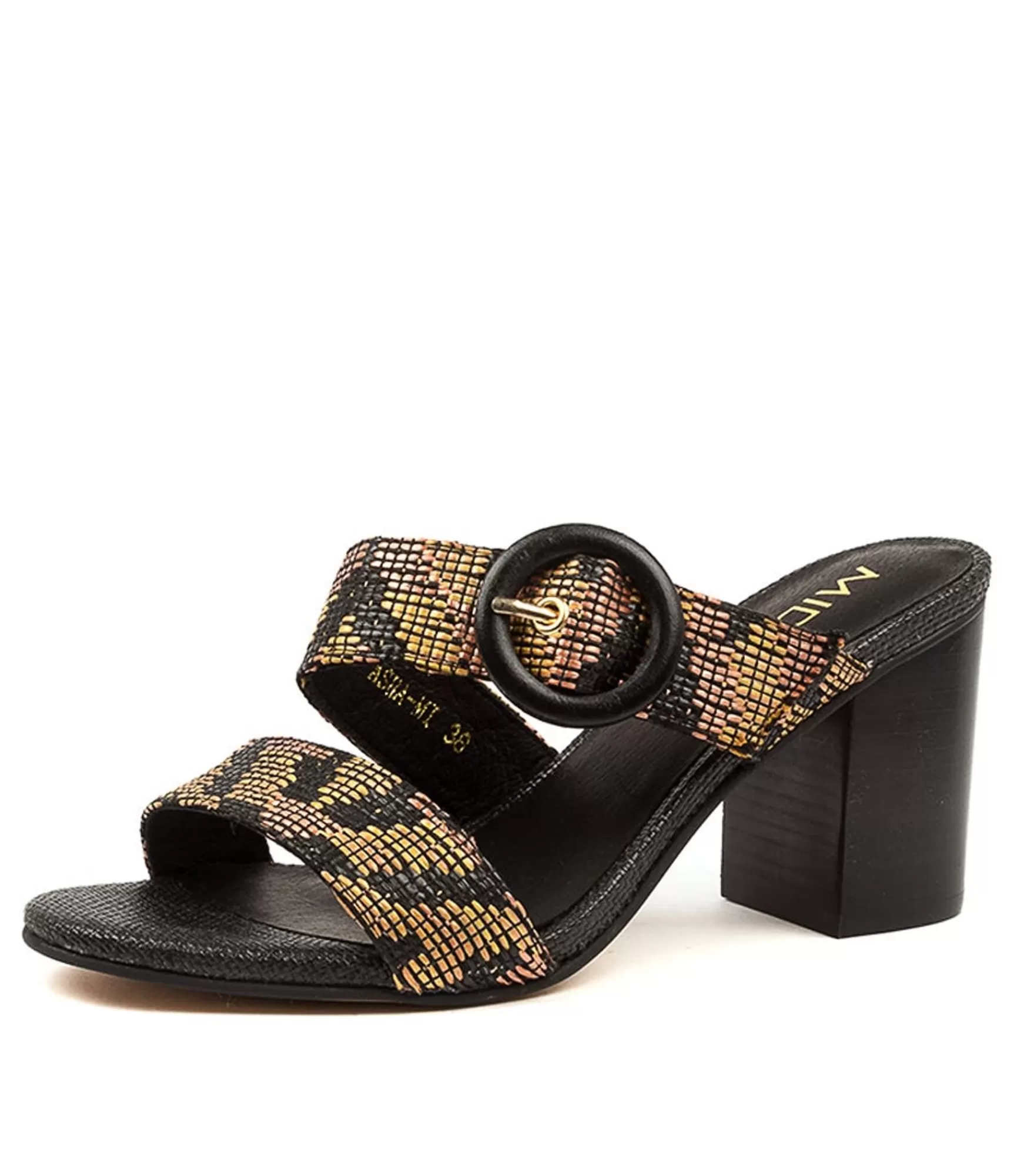 Clearance Midas Shoes Asha Tan Multi Woven