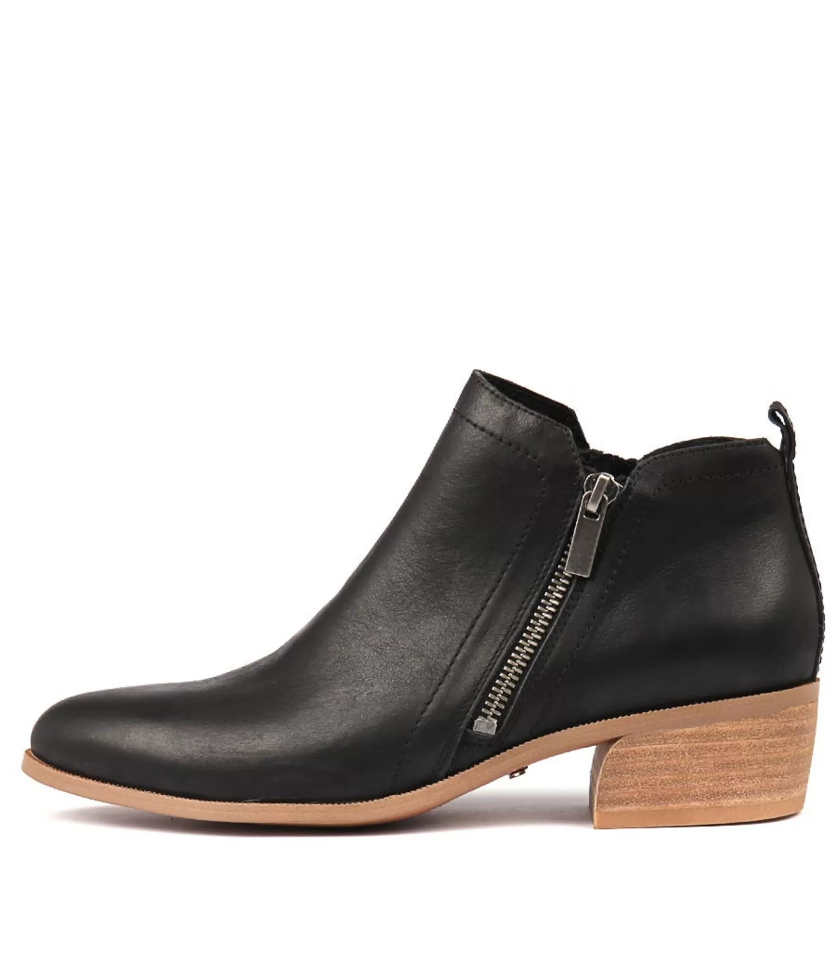 Clearance Midas Shoes Cambri Black Leather