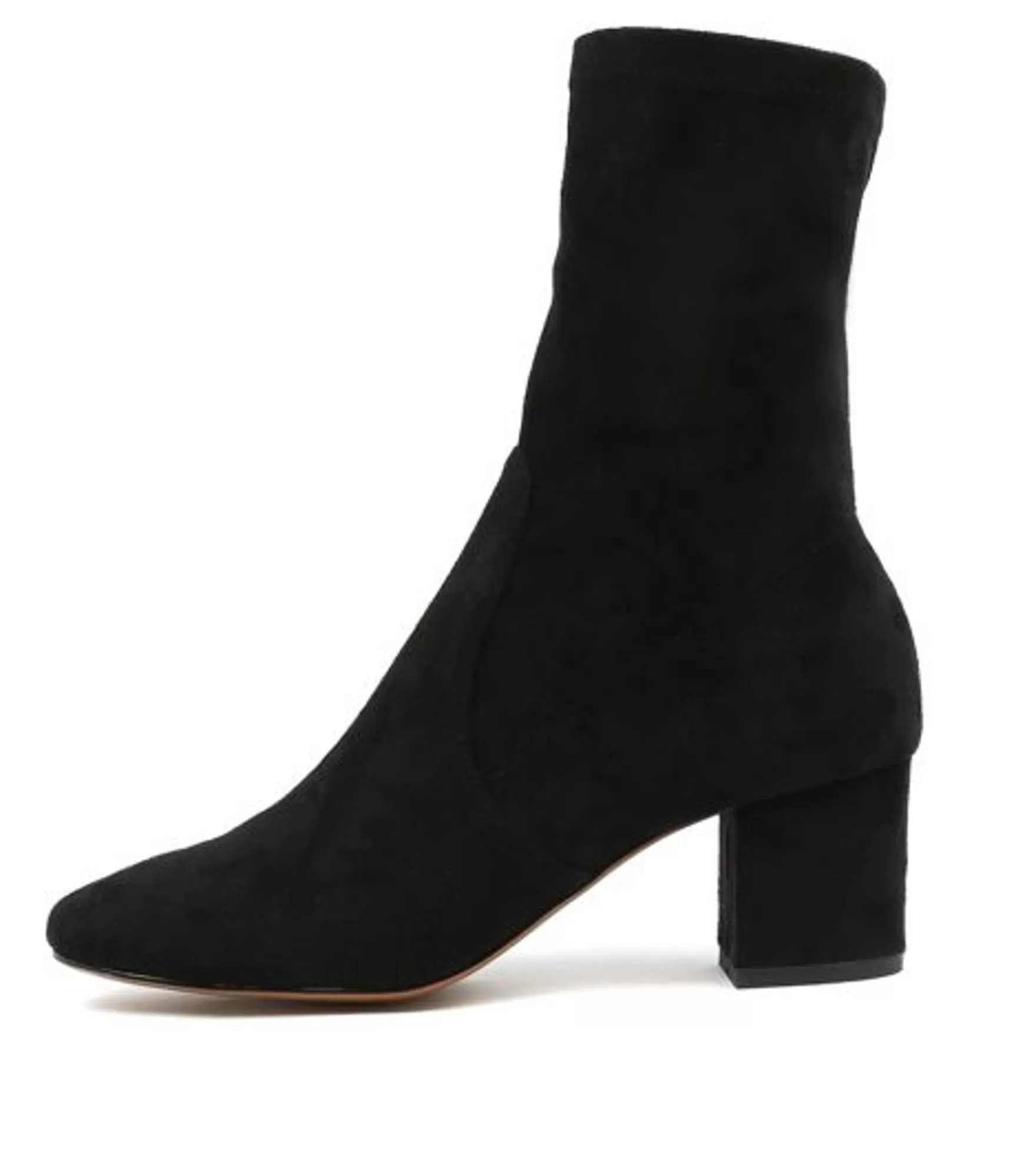 Clearance Midas Shoes Carrie Black Microsuede