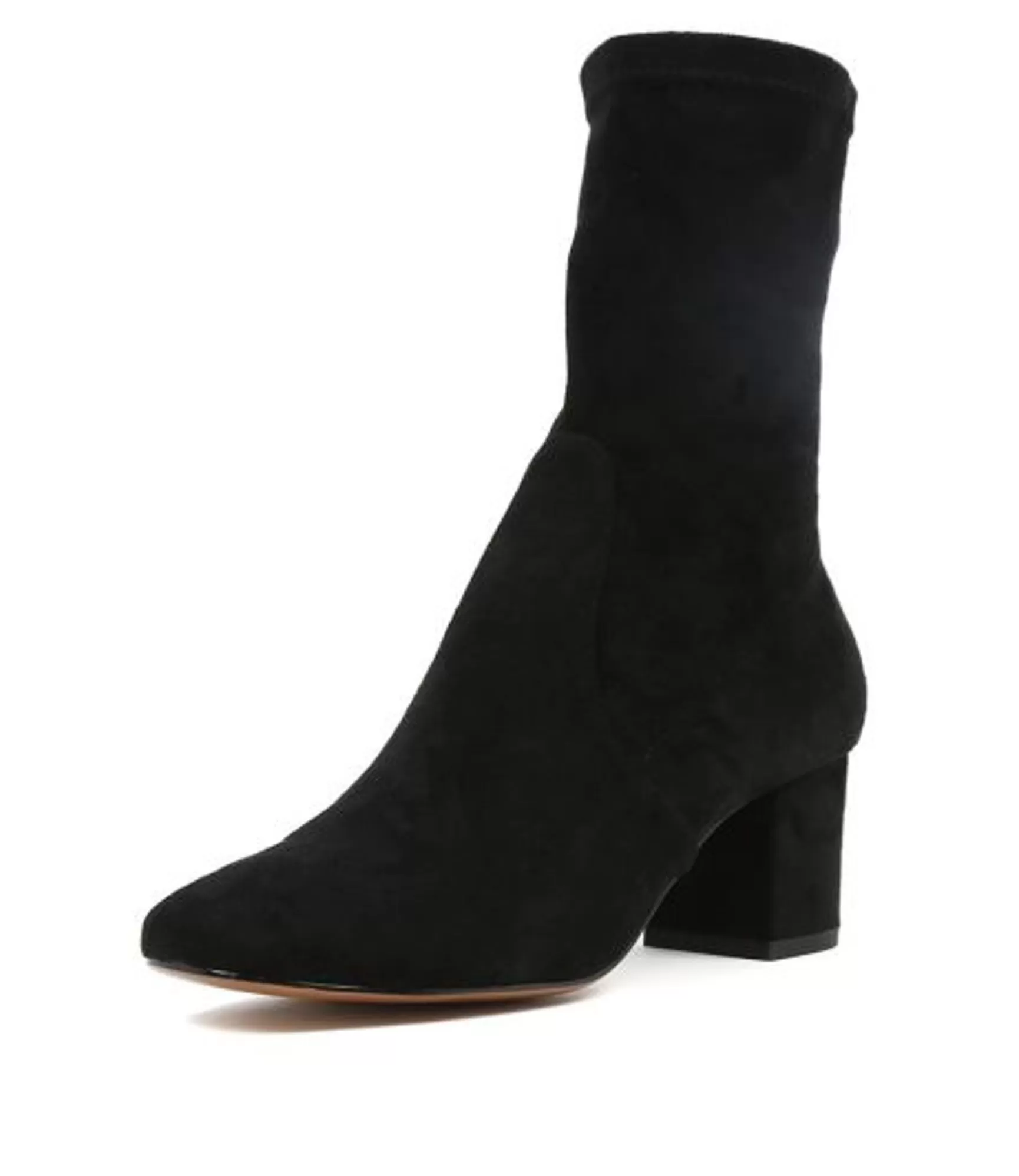 Clearance Midas Shoes Carrie Black Microsuede