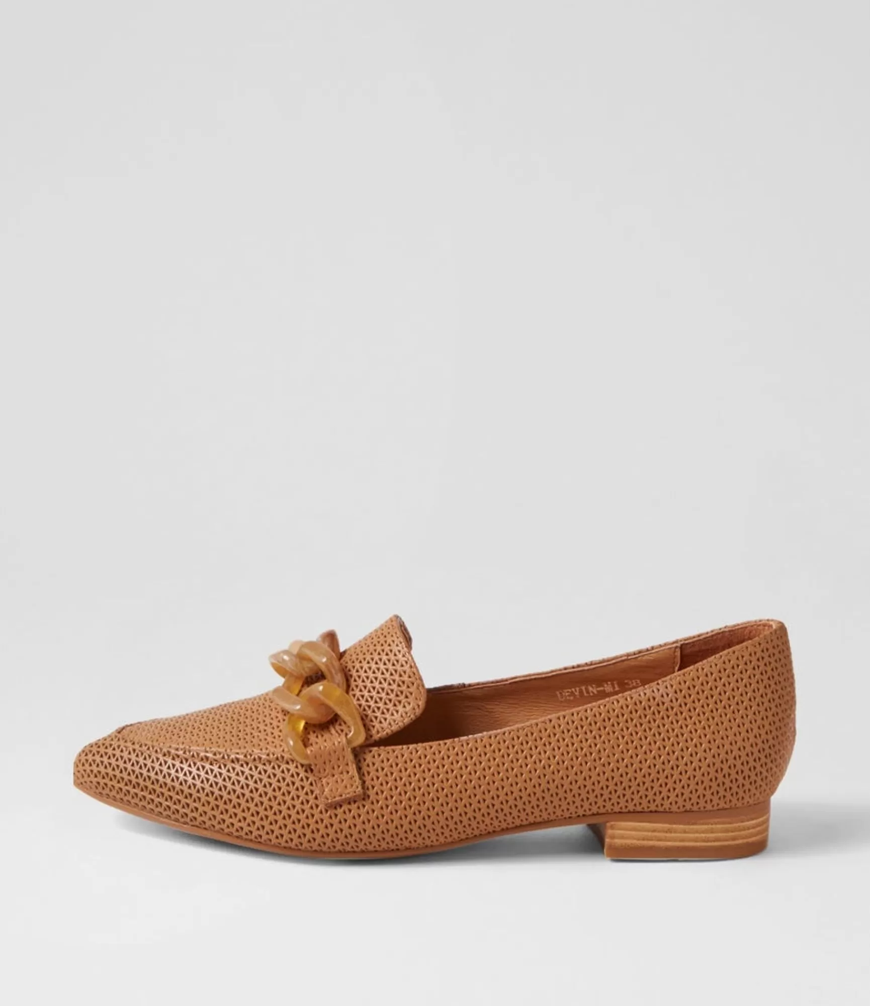 Cheap Midas Shoes Devin Dark Tan Leather Loafers