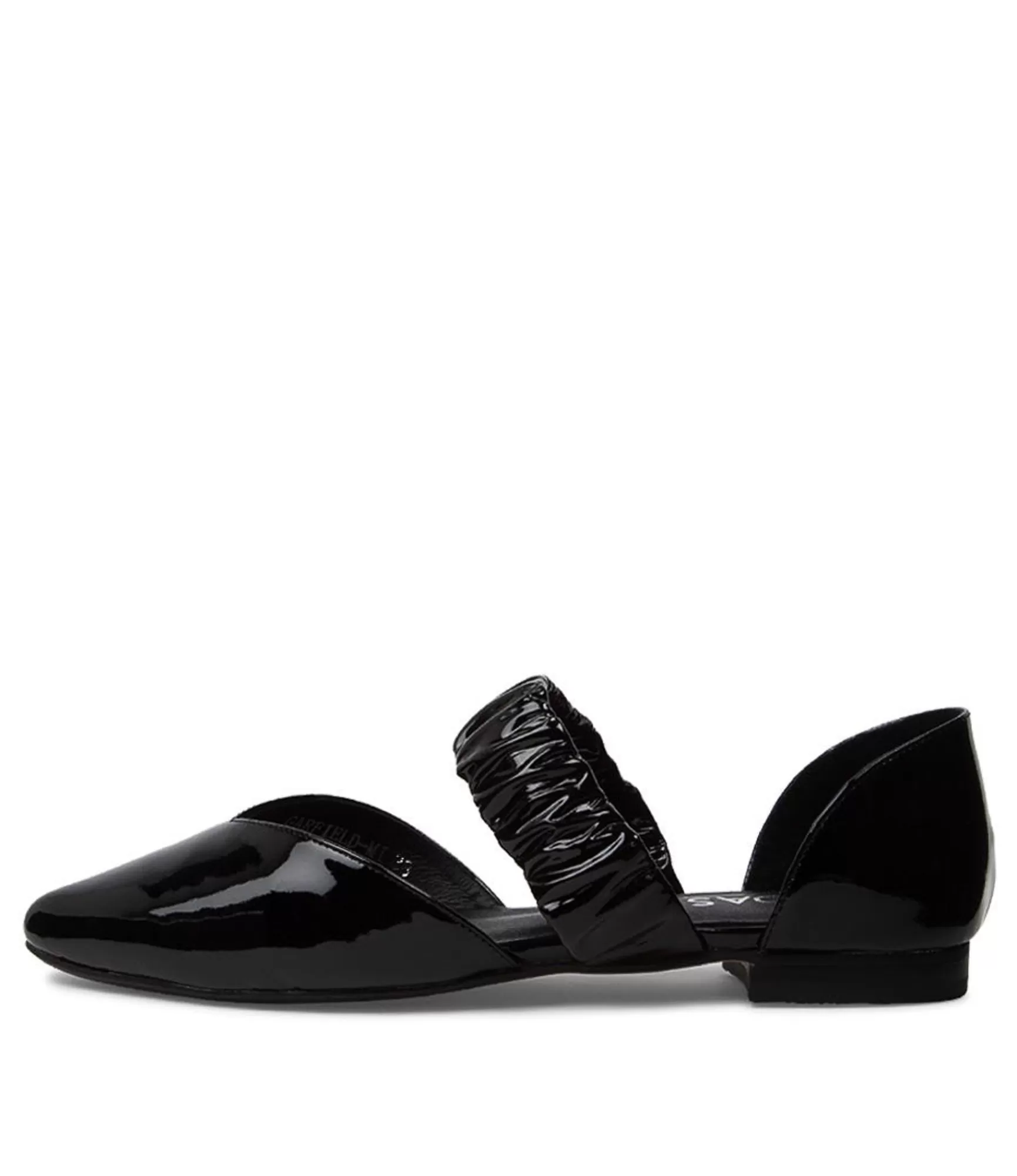 Flash Sale Midas Shoes Garfield Black Patent Leather Flat Shoes