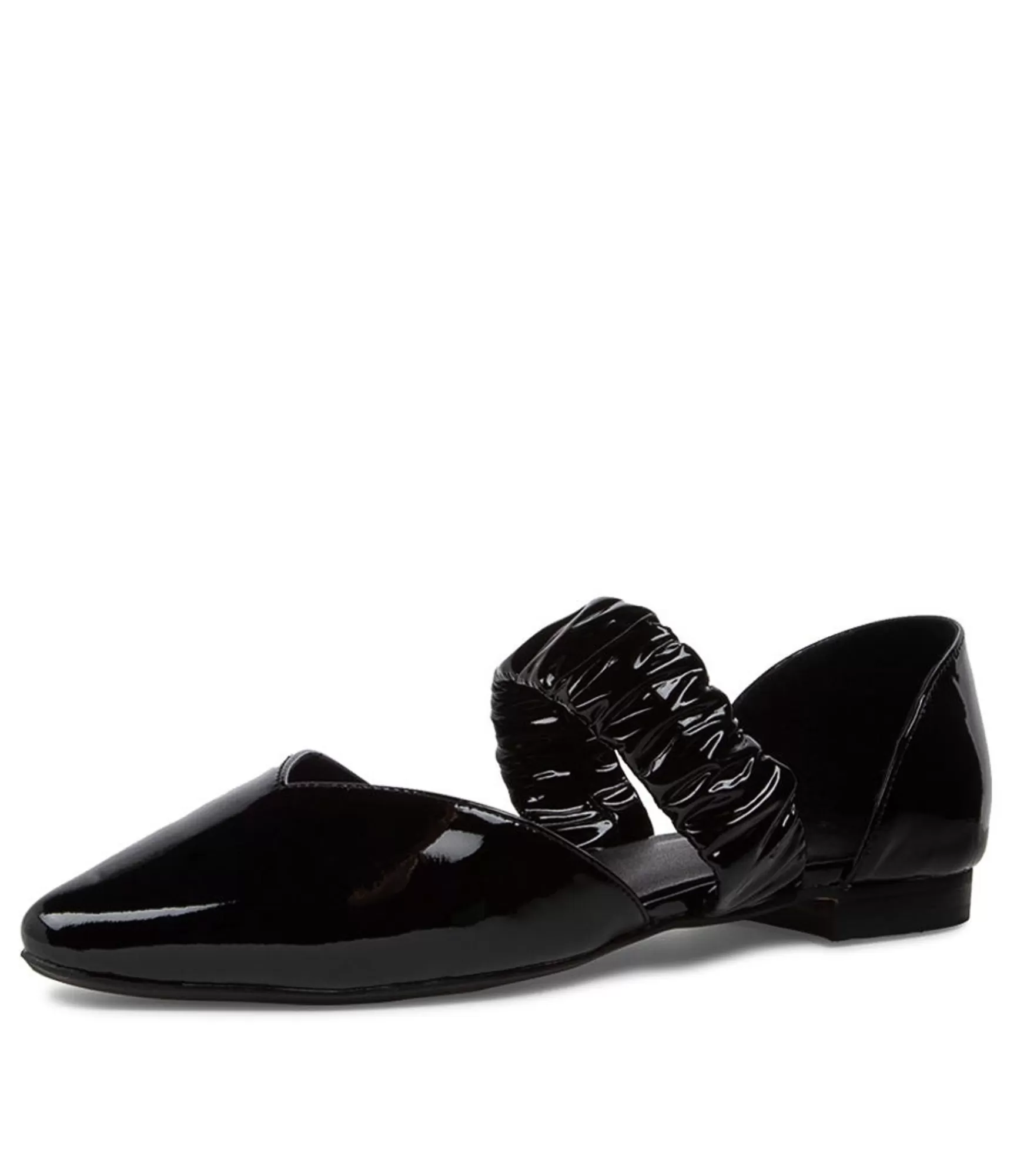 Flash Sale Midas Shoes Garfield Black Patent Leather Flat Shoes