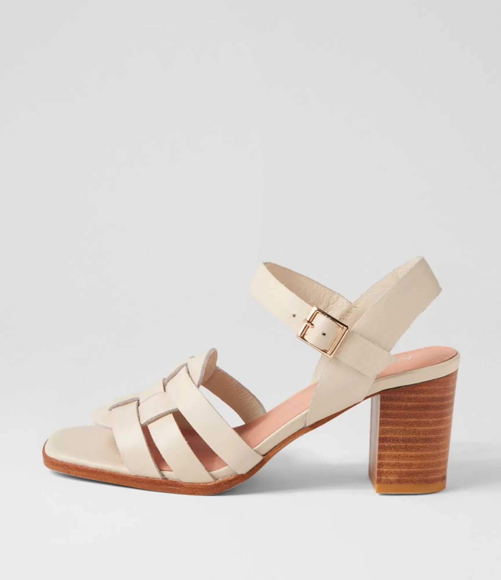 Cheap Midas Shoes Halfa Milk Leather Sandals