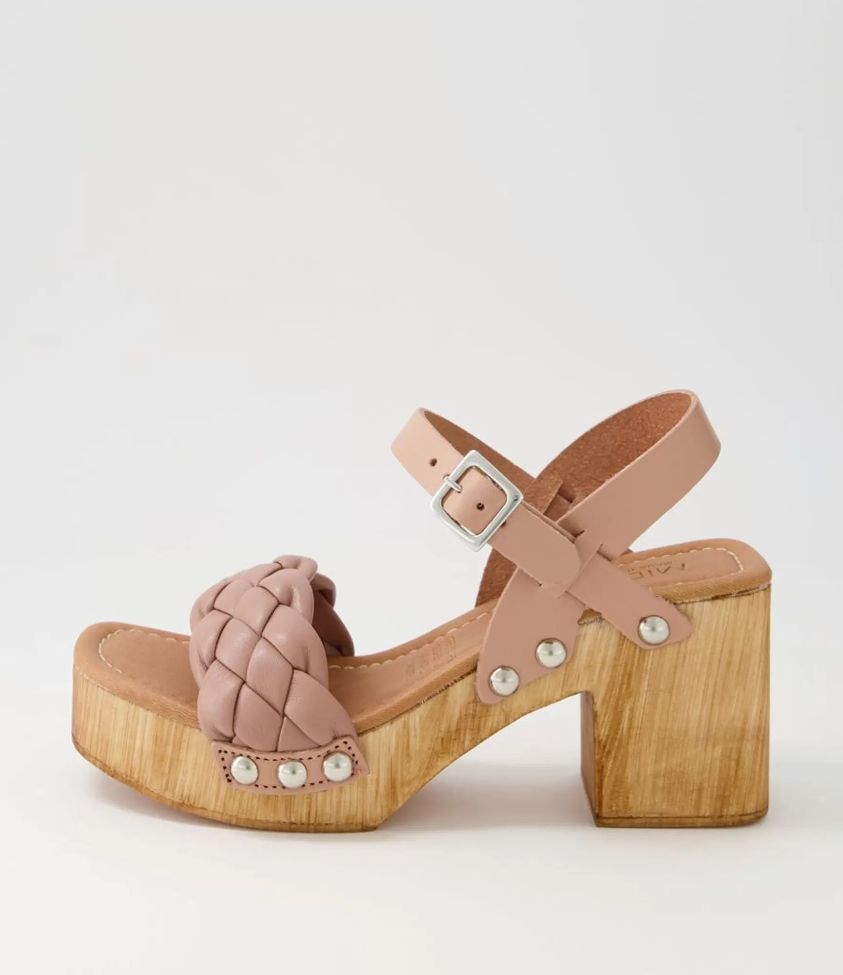 Discount Midas Shoes Irysy Nude Leather Sandals