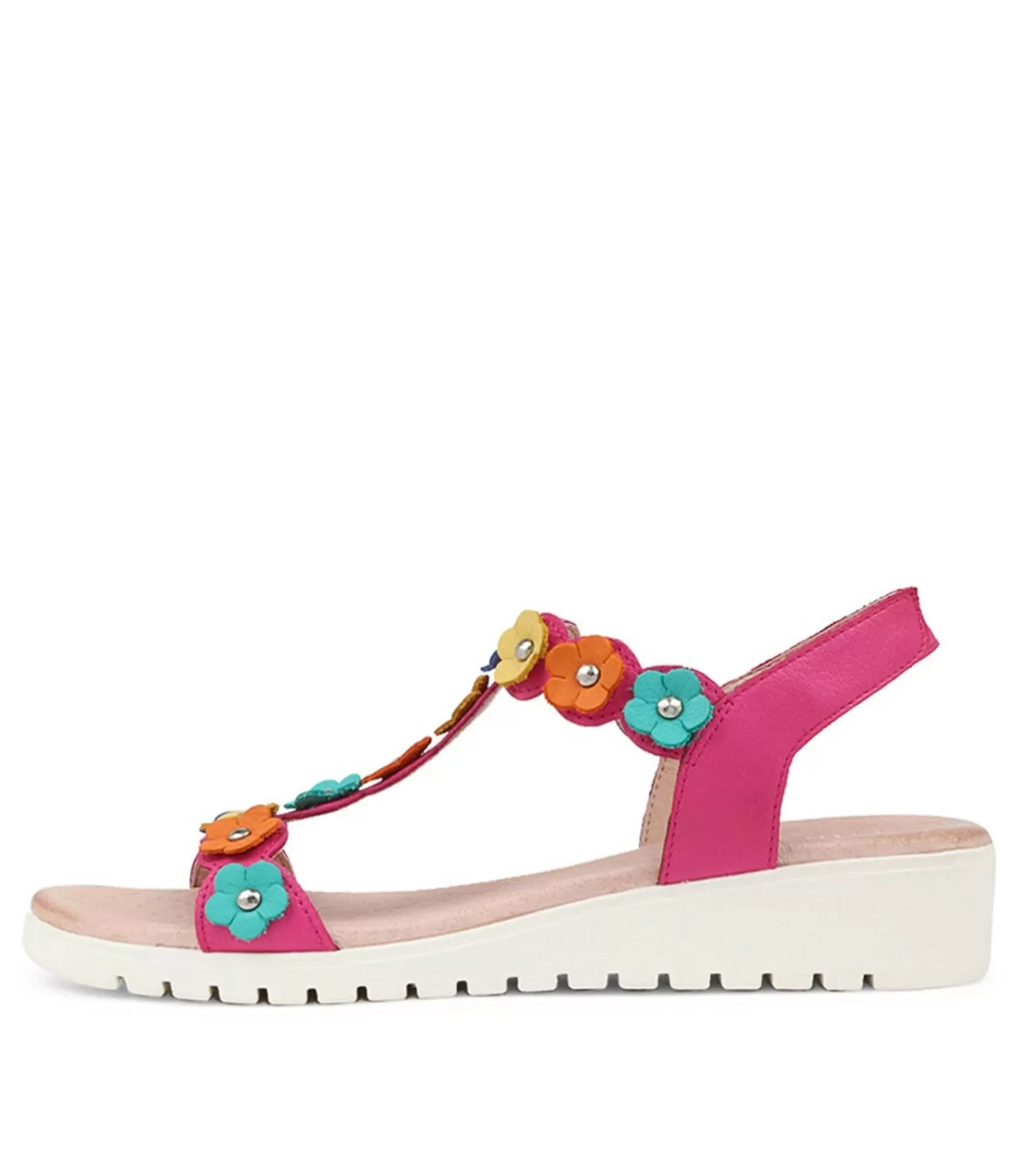 Online Midas Shoes Mabil Fuchsia Multi Sandals