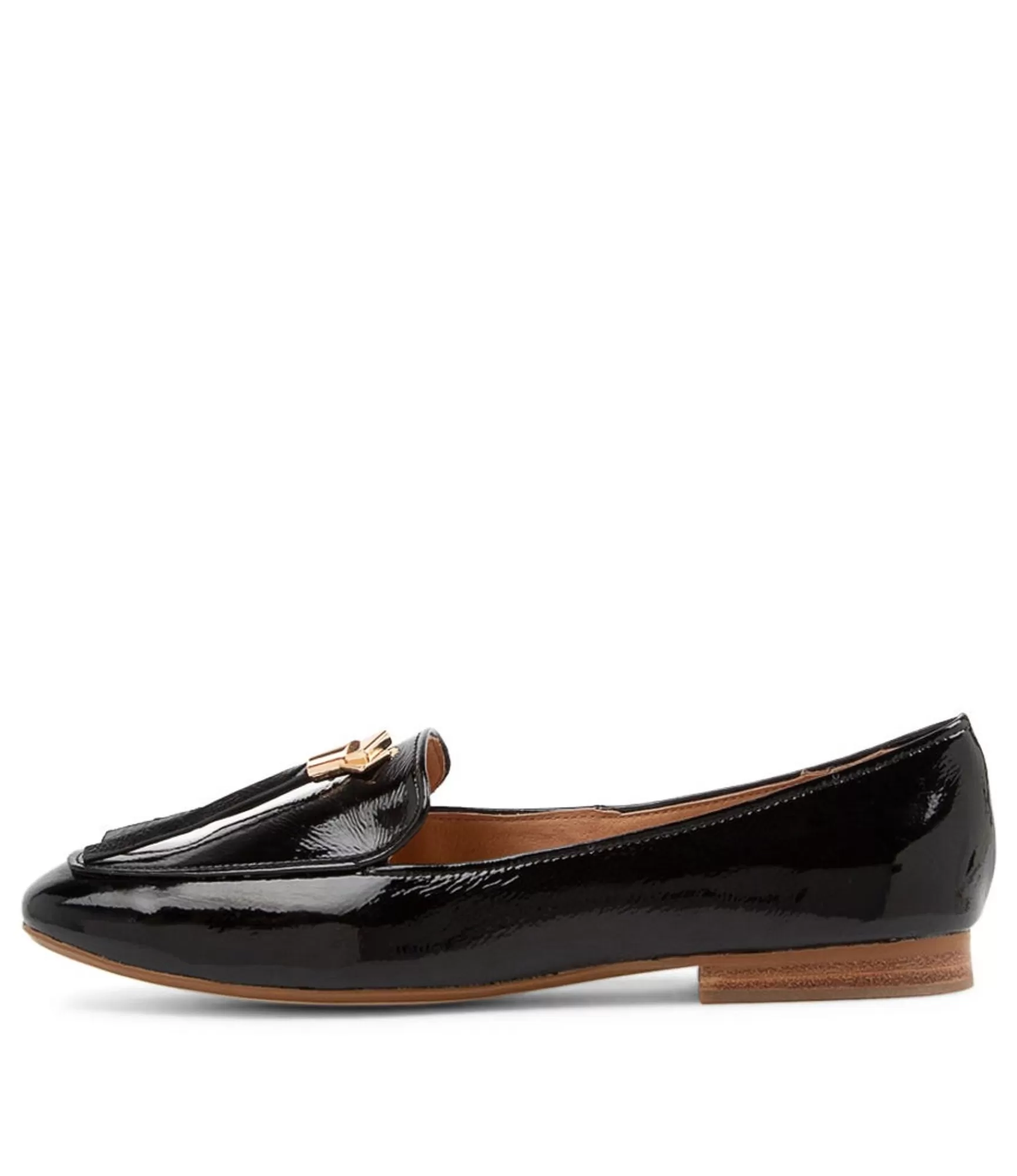 Clearance Midas Shoes Marcell Black Patent Leather Loafers