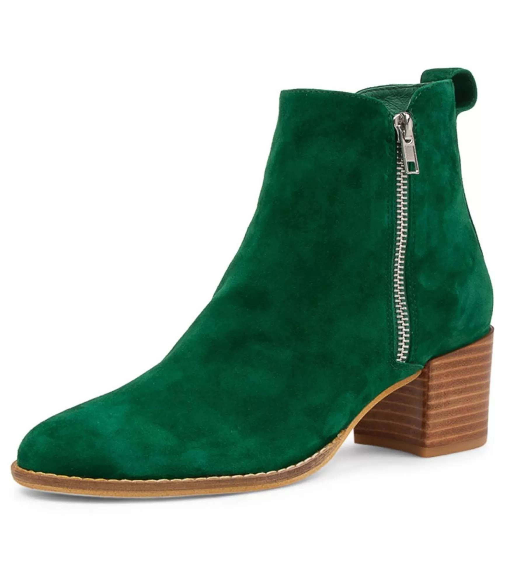 Flash Sale Midas Shoes Myshka Dark Emerald Suede Ankle Boots