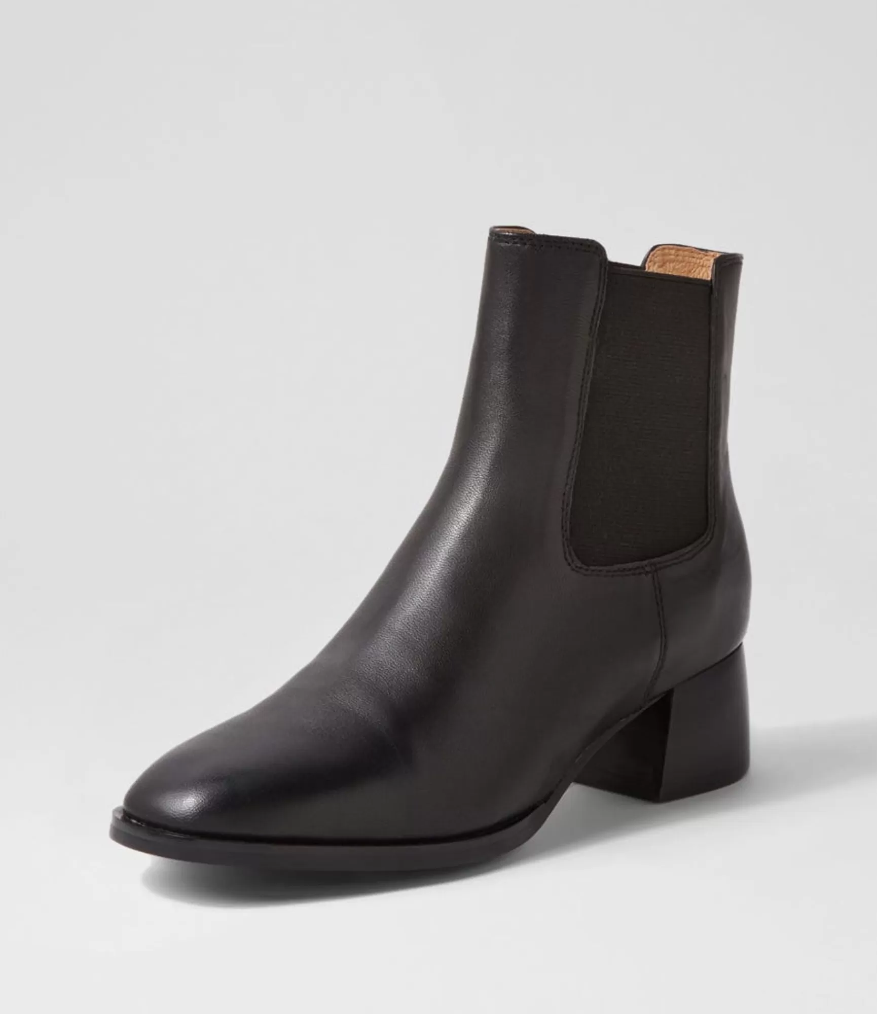 Cheap Midas Shoes Nardia Black Leather Chelsea Boots