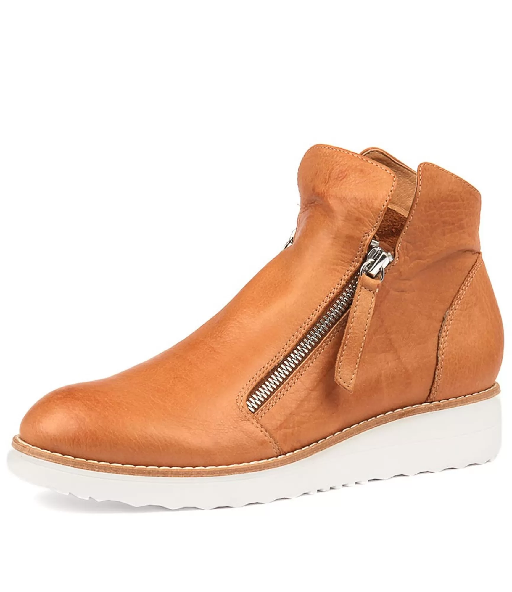 Online Midas Shoes Olise Dk Tan Leather