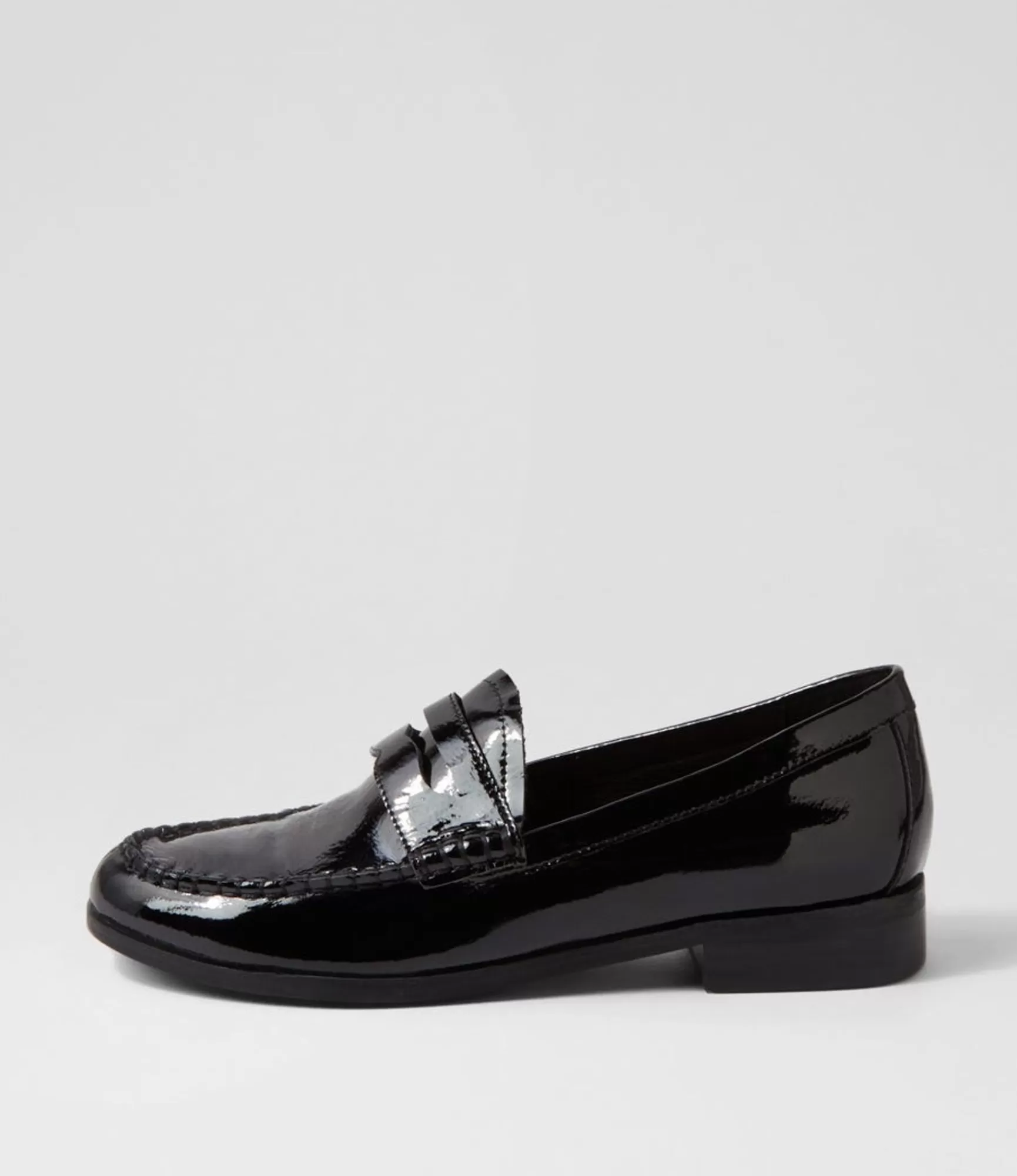 Discount Midas Shoes Quarrel Black Patent Leather Loafers
