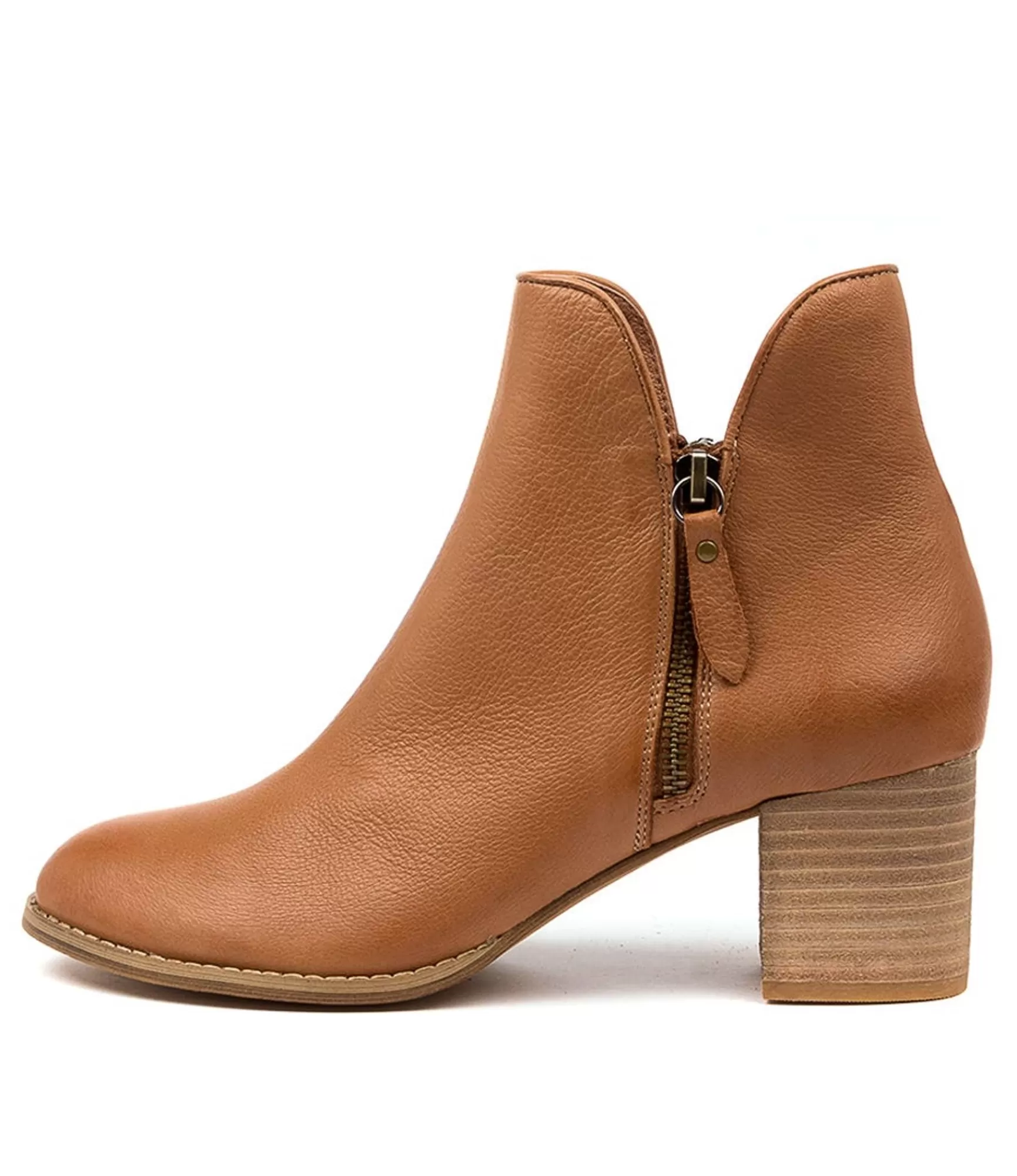 Hot Midas Shoes Shaine Dk Tan Leather
