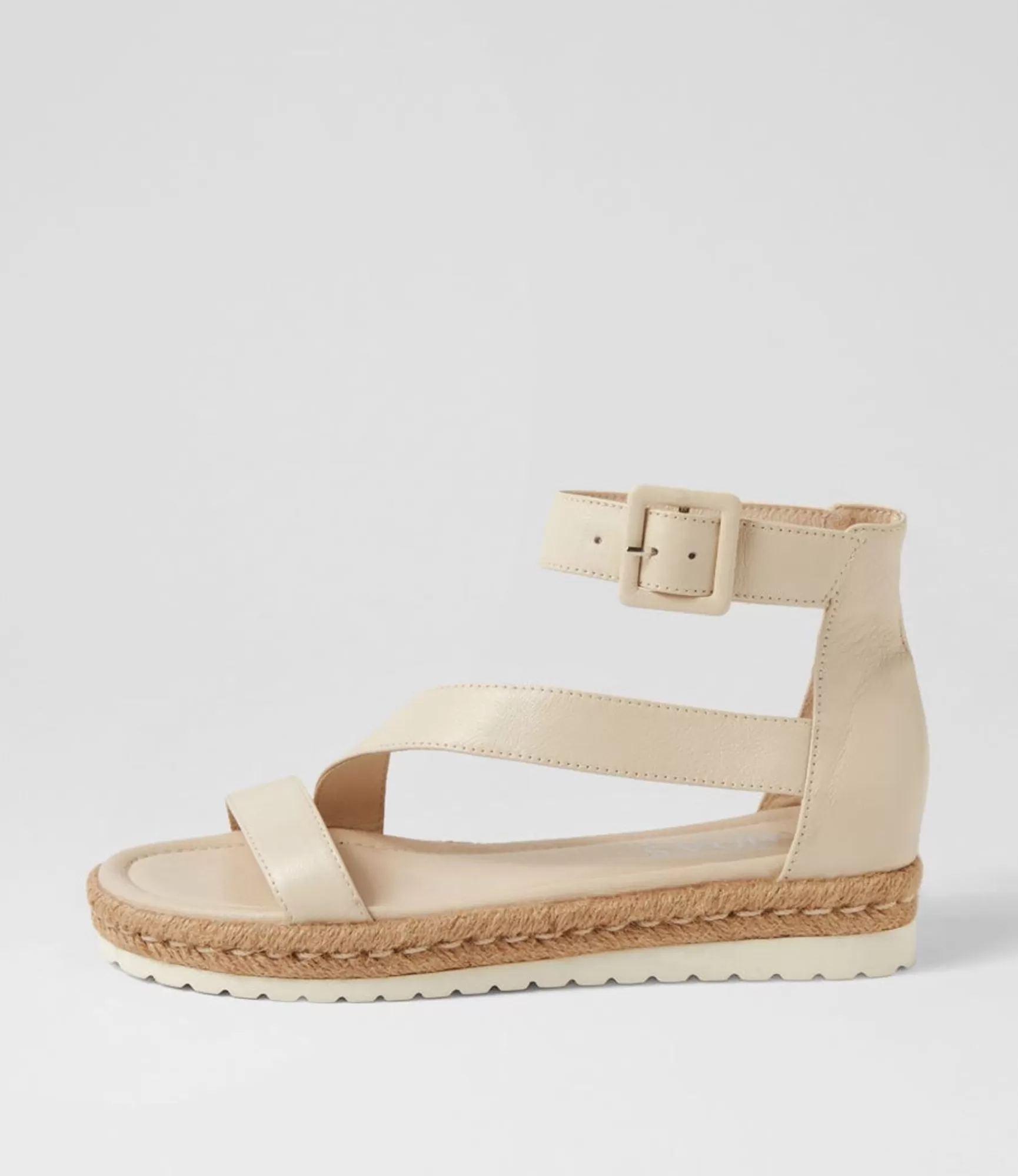 Outlet Midas Shoes Sissle Milk Leather Sandals