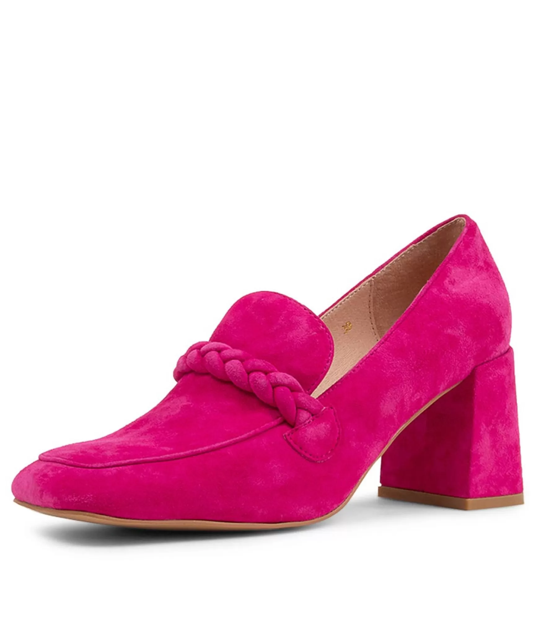 Outlet Midas Shoes Tarni Fuchsia Suede Heels