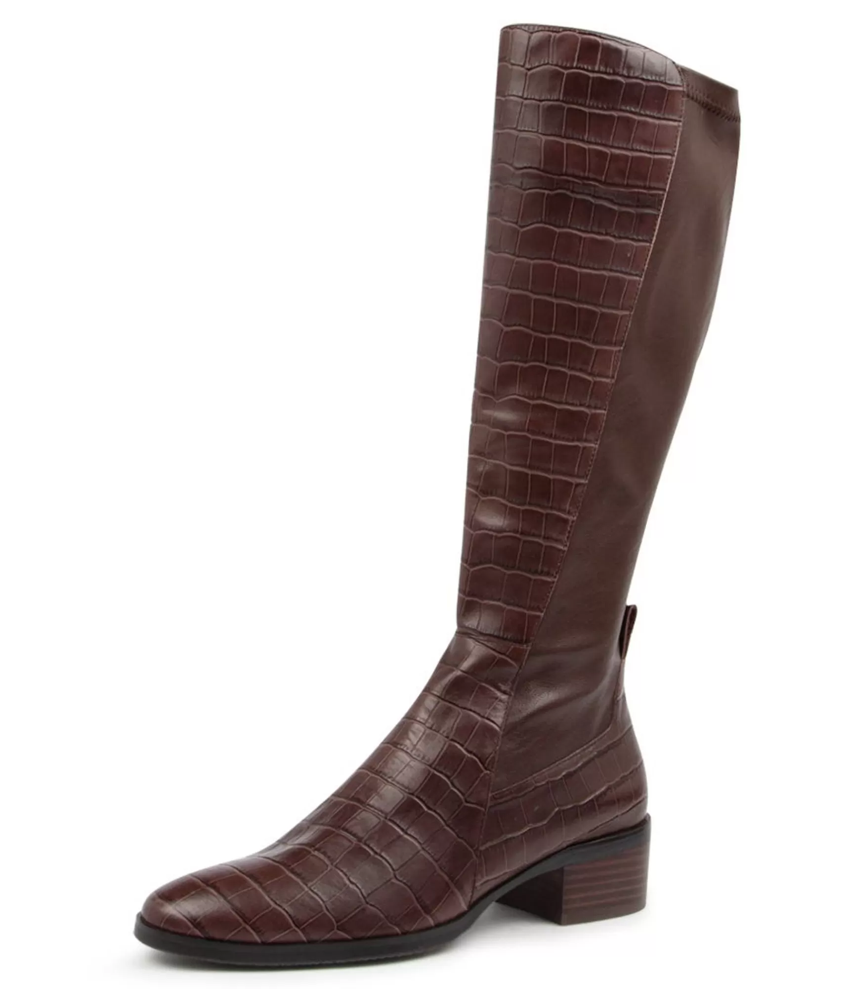 Clearance Midas Shoes Tiana Choc Croc Smooth