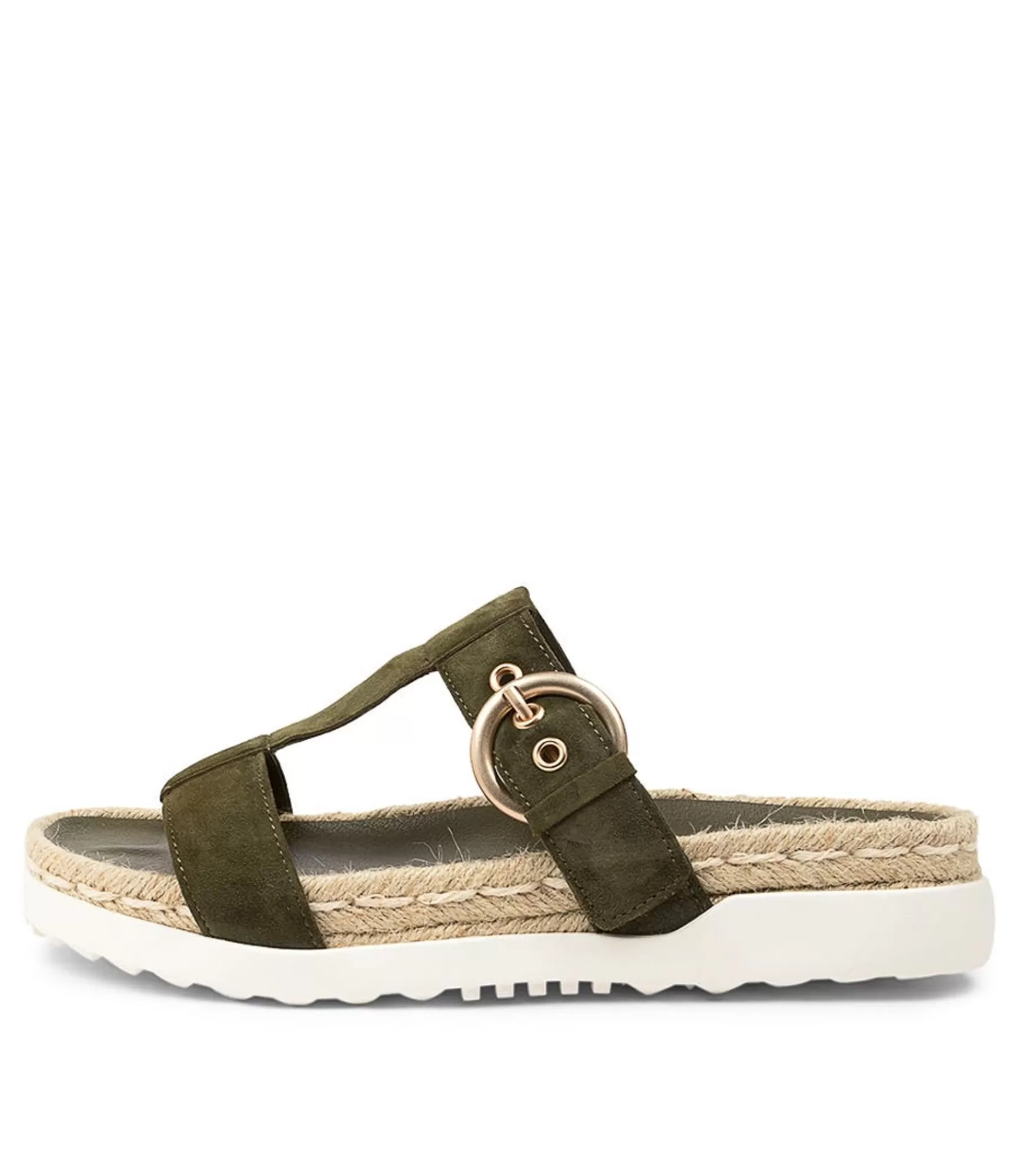 Clearance Midas Shoes Trixi Olive Suede