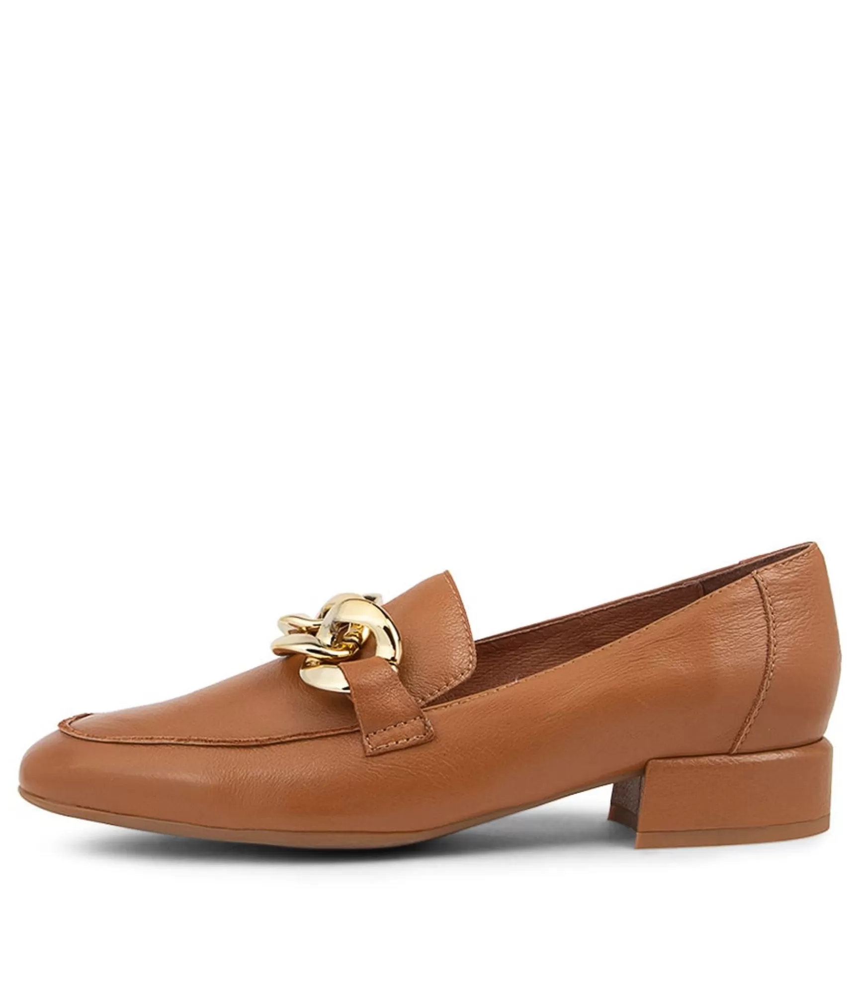 Clearance Midas Shoes Visten Dk Tan Leather Loafers